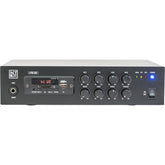 BST APM1060 COMPACT PA MIXER AMPLIFIER 60W USB, SD, BLUETOOTH, FM & REMOTE CONTROL